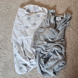 Set Of 2 Halo Sleepsack Swaddle Size Small 3-6 Months